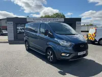 Used Ford Transit Custom Active 170 HP (125 kW) 2021 Blue Van