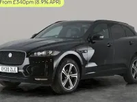 Używany Jaguar F-Pace Chequered Flag 180 KM (132 kW) 2020 Czarny SUV
