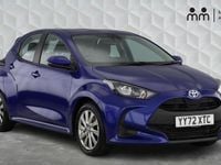 Used Toyota Yaris 2023 Blue Hatchback