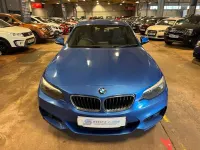 Used BMW 218 M Sport 136 HP (100 kW) 2015 Blue Coupe
