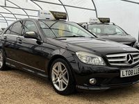 Used Mercedes C180 156 HP (114 kW) 2008 Black Sedan