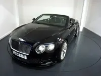Used Bentley Continental GT Convertible 625 HP (459 kW) 2015 Onyx black Cabriolet