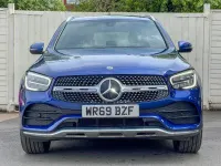 Used Mercedes GLC300 AMG line 268 HP (197 kW) 2019 Blue SUV