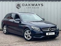 Used Mercedes C220 Executive 2017 Blue Estate