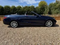 Used Mercedes E350 AMG 2014 Blue Cabriolet