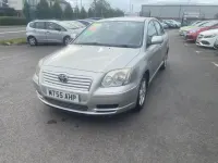Used Toyota Avensis 129 HP (94 kW) 2005 Silver Hatchback