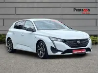 Used Peugeot 308 Allure Premium 177 HP (130 kW) 2023 White Hatchback