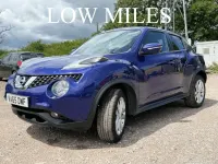Used Nissan Juke N-Connecta 117 HP (86 kW) 2016 Blue SUV
