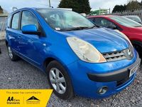 Begagnad Nissan Note SE 2007 Blå Halvkombi