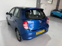 Used Nissan Micra S 98 HP (72 kW) 2012 Blue Hatchback