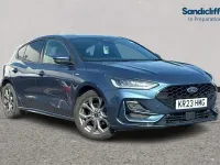 Used Ford Focus ST-Line 125 HP (91 kW) 2023 Blue Estate
