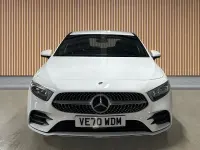 Used Mercedes A180 AMG line 116 HP (85 kW) 2020 Polar white Sedan