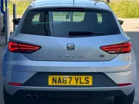 Used Seat Leon FR 125 HP (91 kW) 2017 Silver Hatchback