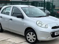 Used Nissan Micra Visia 80 HP (58 kW) 2011 Silver Hatchback