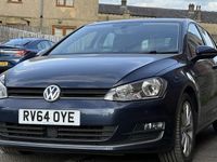 Used VW Golf VII GT 150 HP (110 kW) 2014 Blue Hatchback