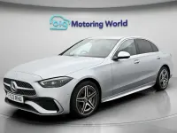 Used Mercedes C300e AMG line 313 HP (230 kW) 2023 Silver Sedan