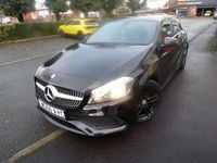 Used Mercedes A180 AMG line 109 HP (80 kW) 2016 Black Hatchback