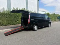 Used Ford Tourneo Custom Titanium 130 HP (95 kW) 2018 Black Van