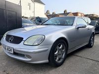 Used Mercedes SLK230 2001 Silver Cabriolet