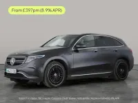 Used Mercedes EQC400 AMG line 300 kW (408 HP) 2022 Grey SUV