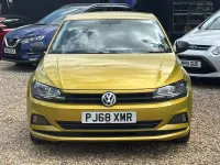 Used VW Polo S 65 HP (47 kW) 2018 Yellow Hatchback