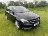 Used Mercedes B180 2013 Black MPV