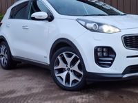 Used Kia Sportage GT-Line S 177 HP (130 kW) 2018 White SUV
