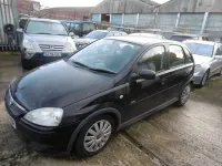 Used Vauxhall Corsa Design Edition 75 HP (55 kW) 2005 Black Hatchback