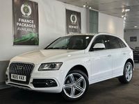 Begagnad Audi Q5 S-line plus 2015 Vit SUV