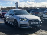 Begagnad Audi A4 S-Line 150 HK (110 kW) 2016 Silver Sedan