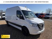 Used Mercedes Sprinter 163 HP (119 kW) 2019 White Van