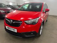 Used Vauxhall Crossland X 2019 Red SUV