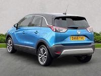 Used Vauxhall Crossland X Elite 110 HP (80 kW) 2018 Blue SUV