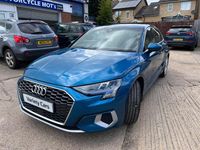 Używany Audi A3 Sport 150 KM (110 kW) 2020 Niebieski Sedan/Limuzyna