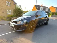 Used VW Golf VII S 2015 Black Hatchback