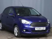 Begagnad Ford Ka Plus Zetec 2016 Blå Halvkombi