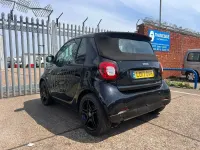 Used Smart ForTwo Cabrio Premium 71 HP (52 kW) 2017 Black Cabriolet