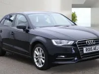Used Audi A3 Comfort 2015 Black Hatchback