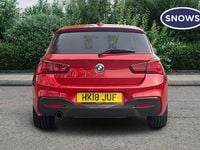 Used BMW 118 M Sport 136 HP (100 kW) 2018 Red Hatchback