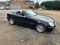 Used Mercedes SLK200 2004 Black Cabriolet
