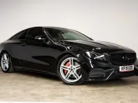Used Mercedes E220 AMG line 2019 Black Coupe