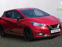 Used Nissan Micra N-TEC 101 HP (74 kW) 2020 Red Hatchback
