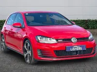 Used VW Golf VII GTI 2015 Red Hatchback