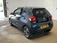Used Peugeot 108 Allure 82 HP (60 kW) 2017 Blue Hatchback