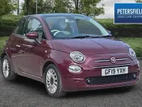 Used Fiat 500 Lounge 69 HP (50 kW) 2019 Red Hatchback