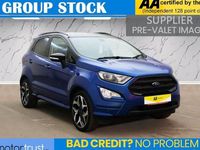 Used Ford Ecosport ST-Line 125 HP (91 kW) 2019 Blue SUV