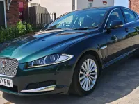 Used Jaguar XF Luxury 200 HP (147 kW) 2015 Green Sedan