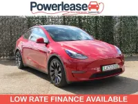 Używany Tesla Model Y Performance 313 kW (426 KM) 2022 Czerwony SUV