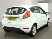 Used Ford Fiesta Zetec 2012 White Hatchback