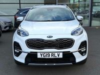 Used Kia Sportage GT-Line 136 HP (100 kW) 2019 White SUV
